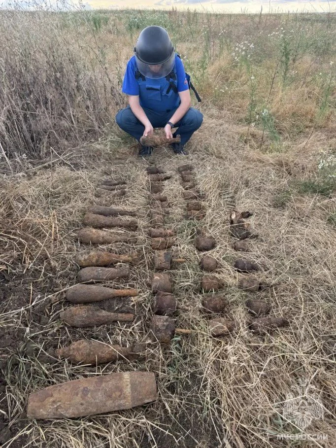 Обезврежены взрывоопасные предметы