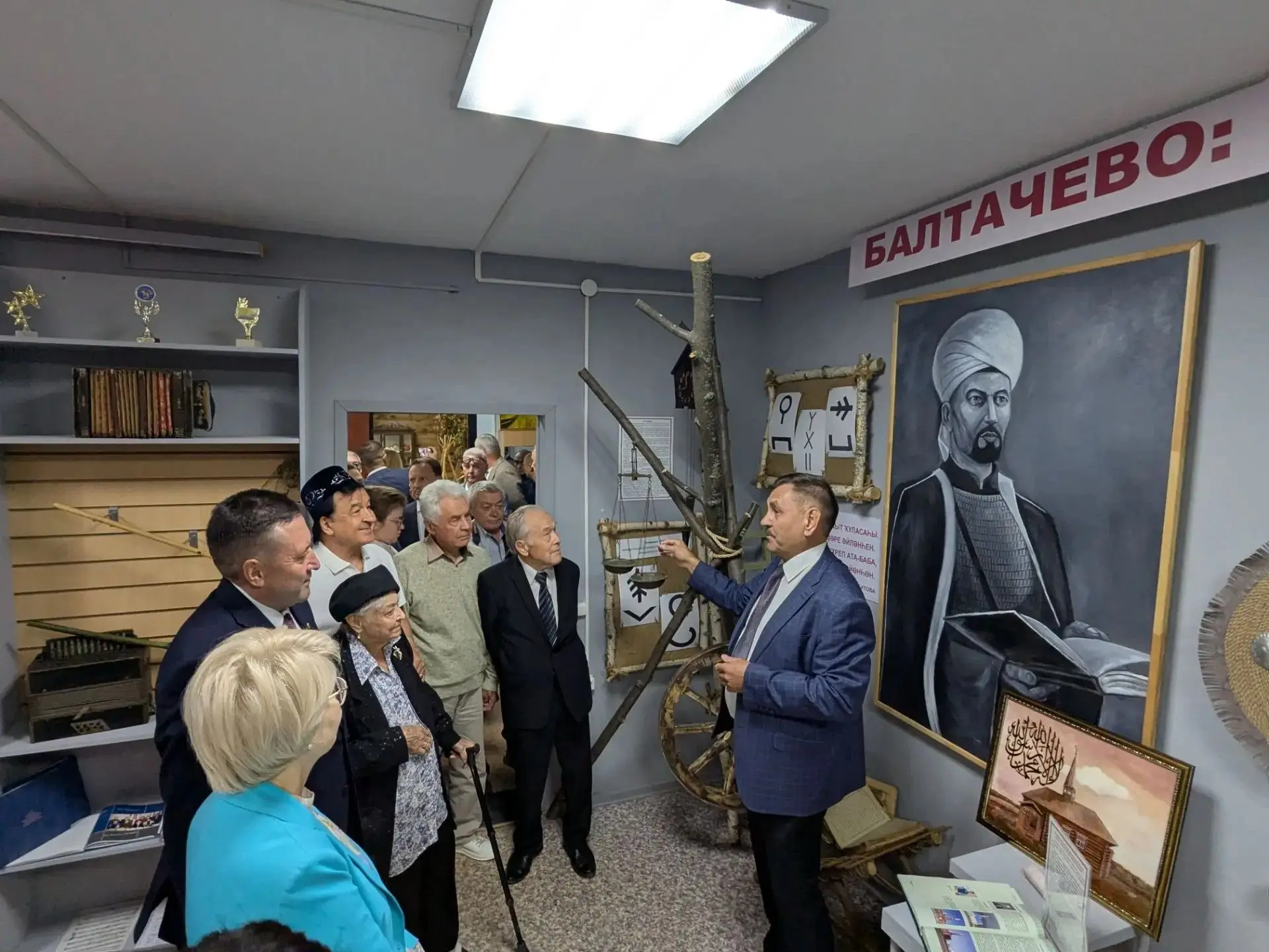 Сегодня в с. Старобалтачево состоялось торжественное открытие историко-краеведческого ц...