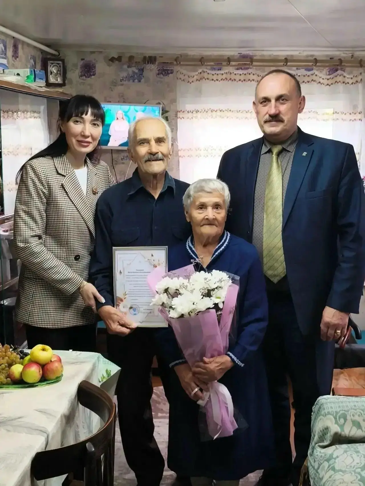 25 сентября 2026 года семья Кириленко Виктора Ивановича и Анны Демьяновны отметила знам...