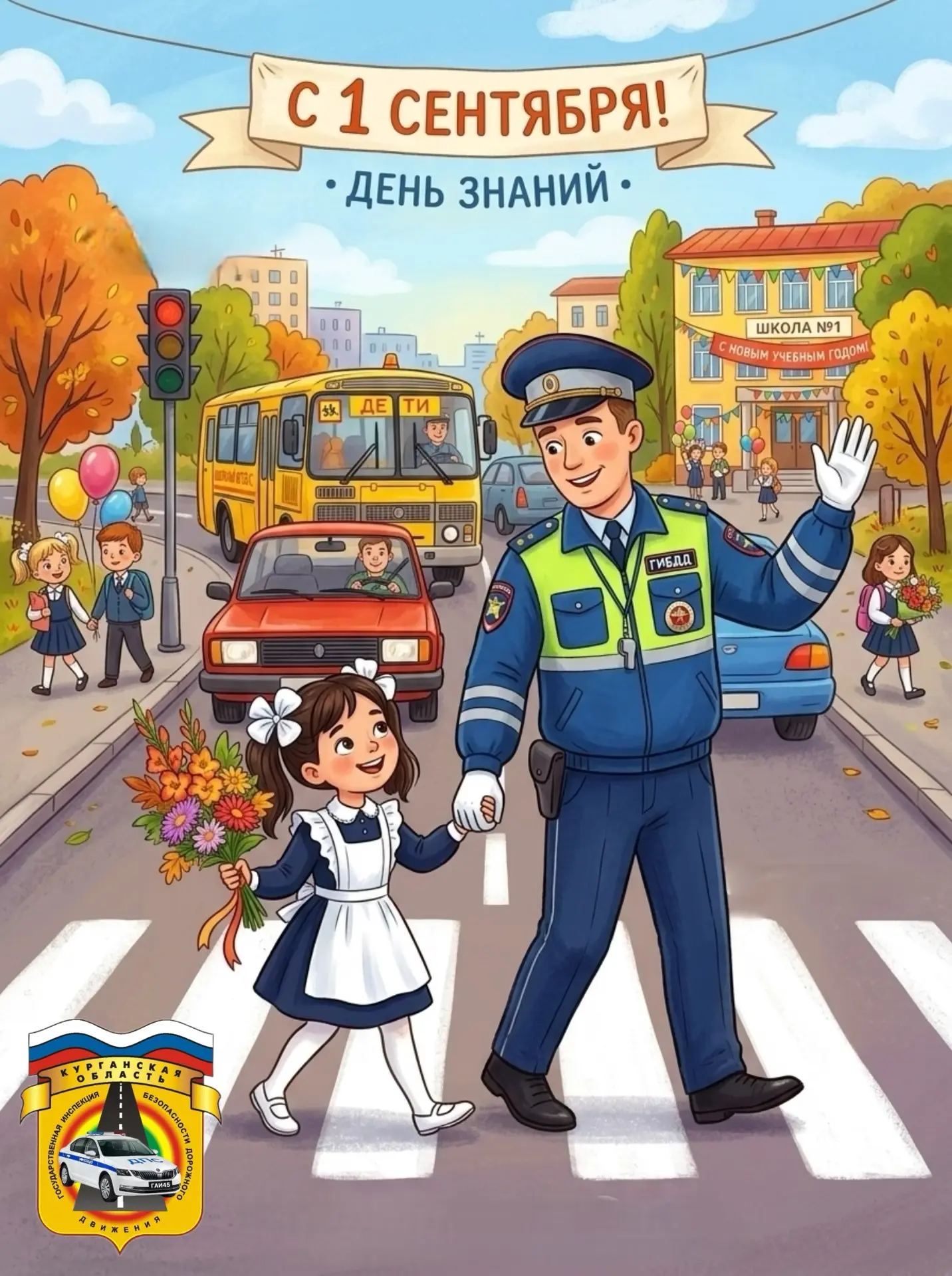 🍁Здравствуй, школа! Здравствуй, осень! 🍂