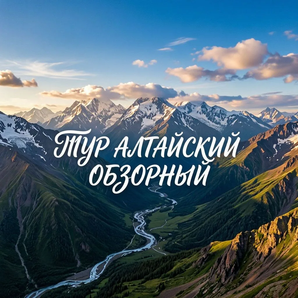 ⛰️Тур «Тур Алтайский обзорный»
с 09.08.2026 - 14.08.2026🚙

Тур - идеальный выбор для первого знаком
