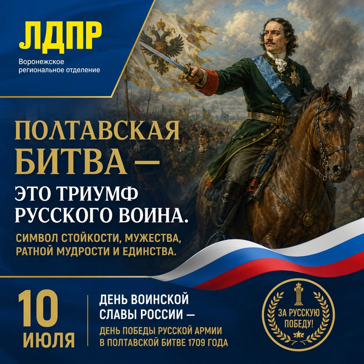 10 июля 1709 года: День Великой Победы в Полтавской битве