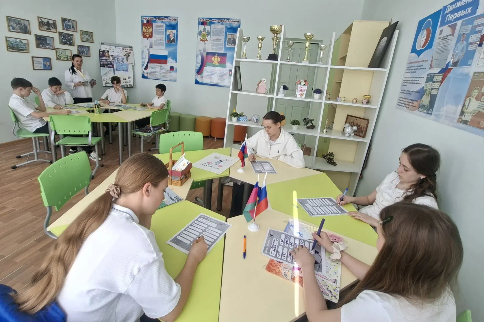 В рамках Формата № 3 Всероссийской акции «Укрепляй здоровье» Советником директора была проведена инт
