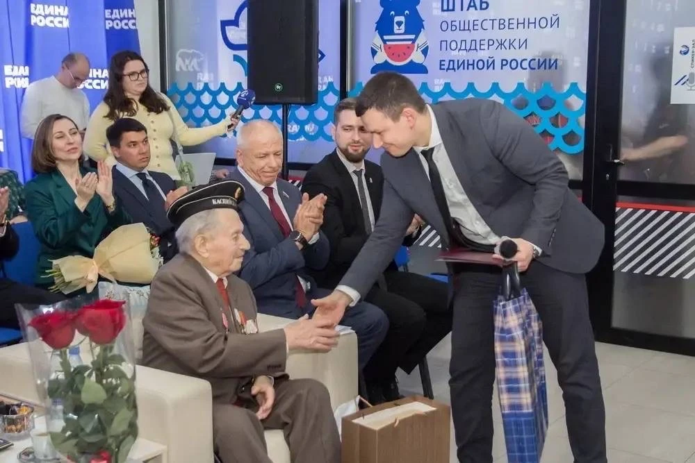 В Астраханской области участник Великой Отечественной войны отметил вековой юбилей  Иван Анисимович 