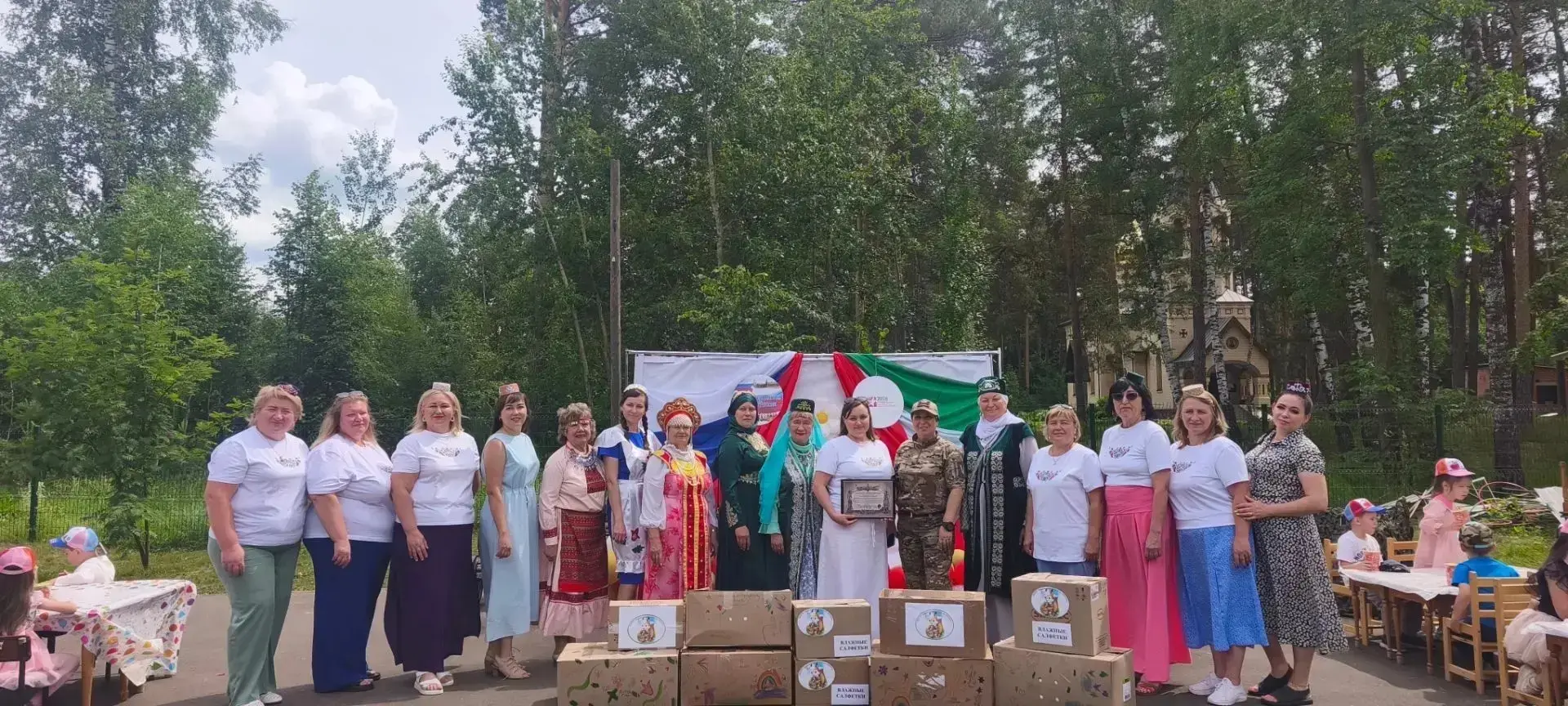 Сегодня в МБДОУ «Бирюлинский детский сад «Белочка»  Высокогорского муниципального района Республики 
