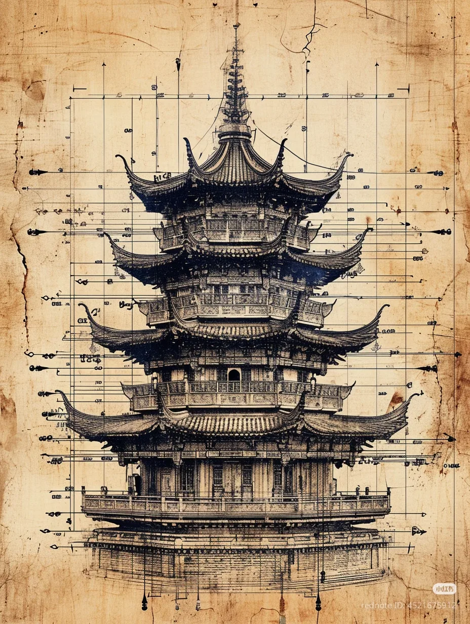 ⛩️ Почему китайские пагоды так выглядят?
