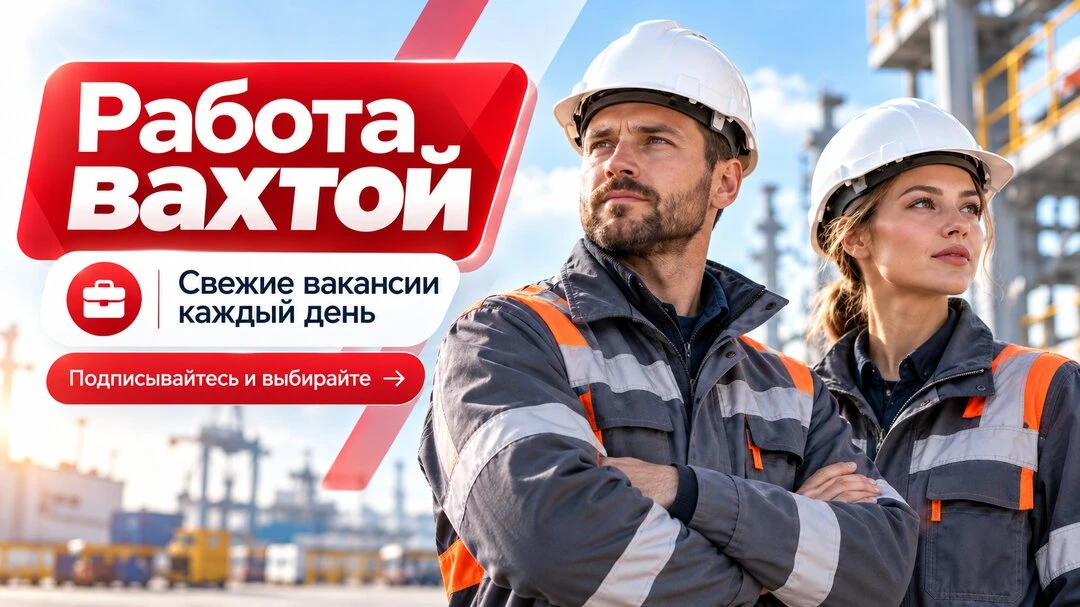 Работа вахтой — свежие вакансии каждый день