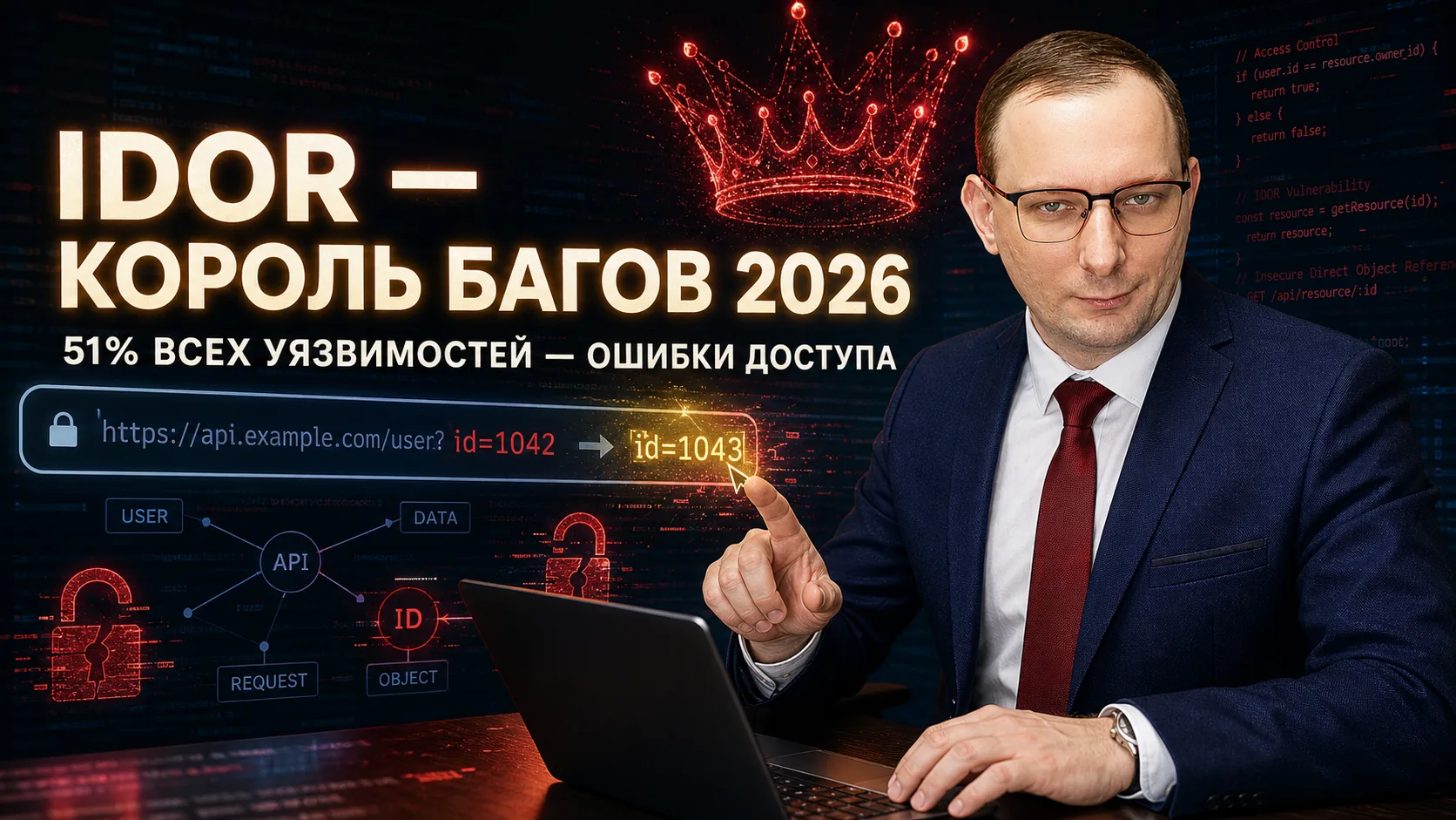 👑💥 IDOR - КОРОЛЬ БАГОВ 2026