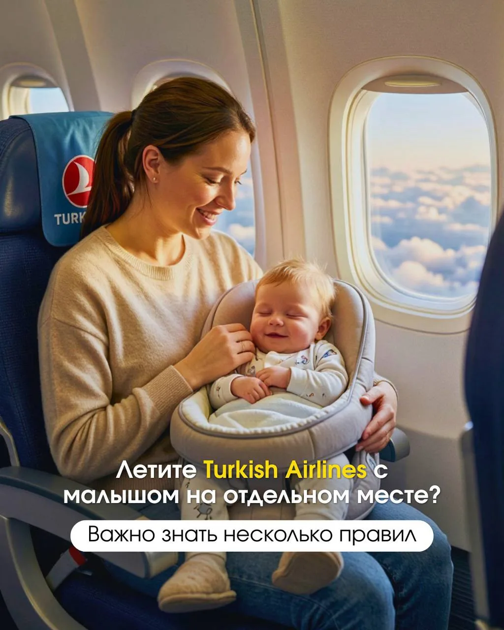 🤩С детьми летать хочется спокойно и без лишних нервов на регистрации💛