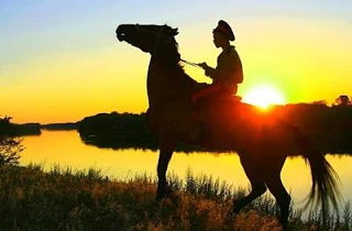 Лето на Дону: знойная страда и казачья слава! 🌾🐎
Для донского казака лето никогда не было временем