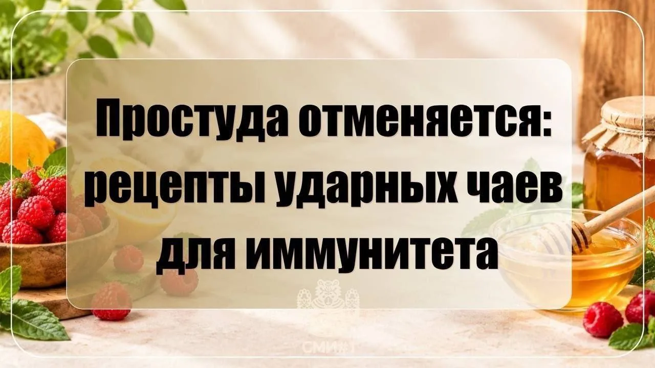 ​🍂 Холодно? Завариваем чай и утепляемся