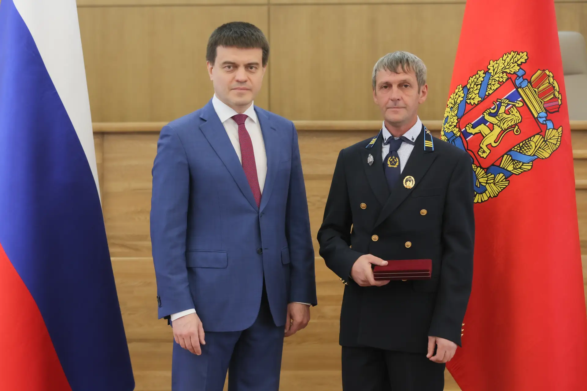 Машинист экскаватора назаровского разреза Константин Когутов - «Заслуженный шахтер Российской Федера