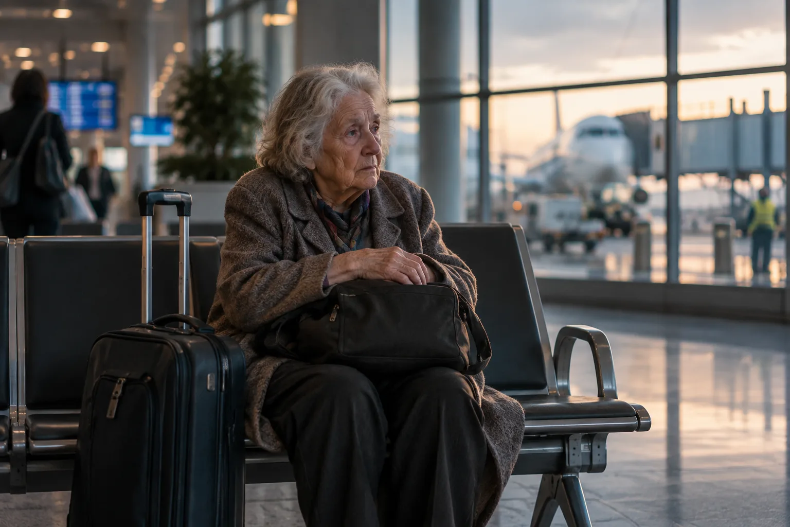 😢 Внучка оставила 91-летнюю бабушку с деменцией в аэропорту Хабаровска