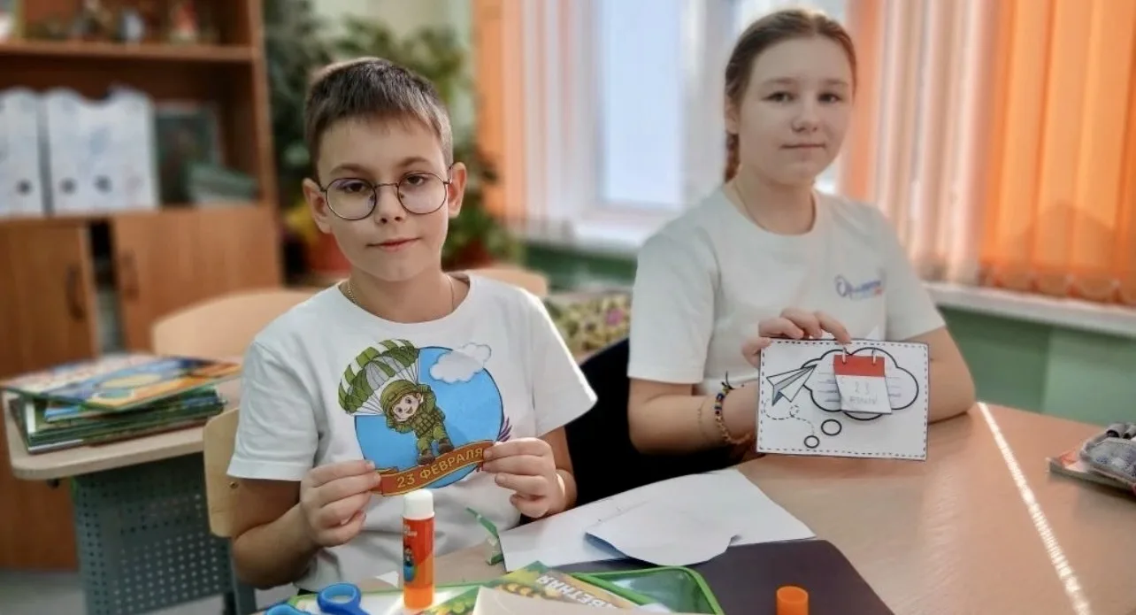 💌Письмо Герою🎖  💥Сегодня наших орлят-четвероклассников с классным руководителем Ольгой Анатольевной 