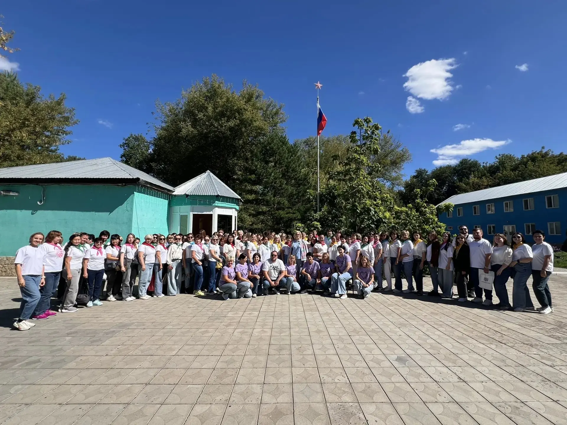 Августовский педсовет "Школы Экодолье" на базе лагеря «Зарница».