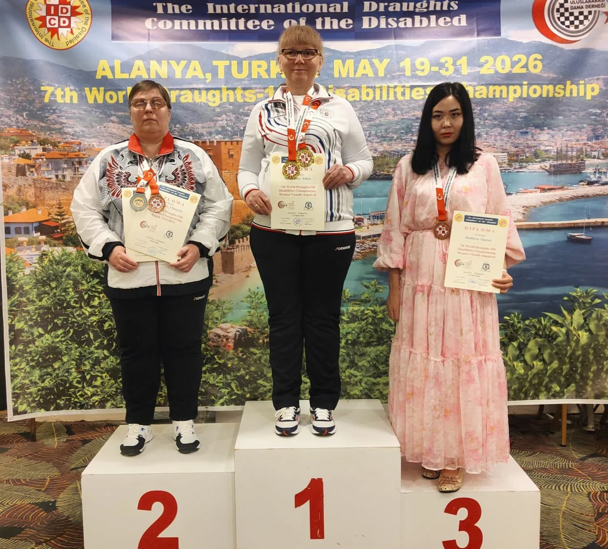 Шашки: Выступление самарских спортсменов в составе сборной России