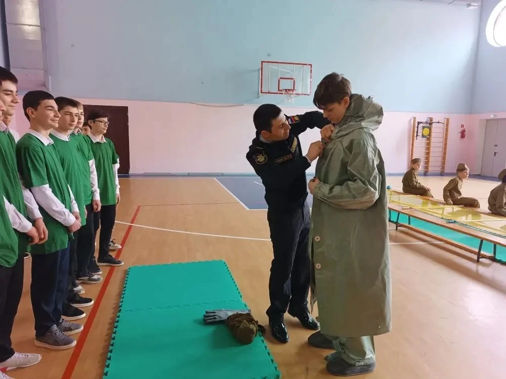 3 апреля в нашей школе состоялась репетиция военно-патриотической игры «Зарница 2.0» с участием пред