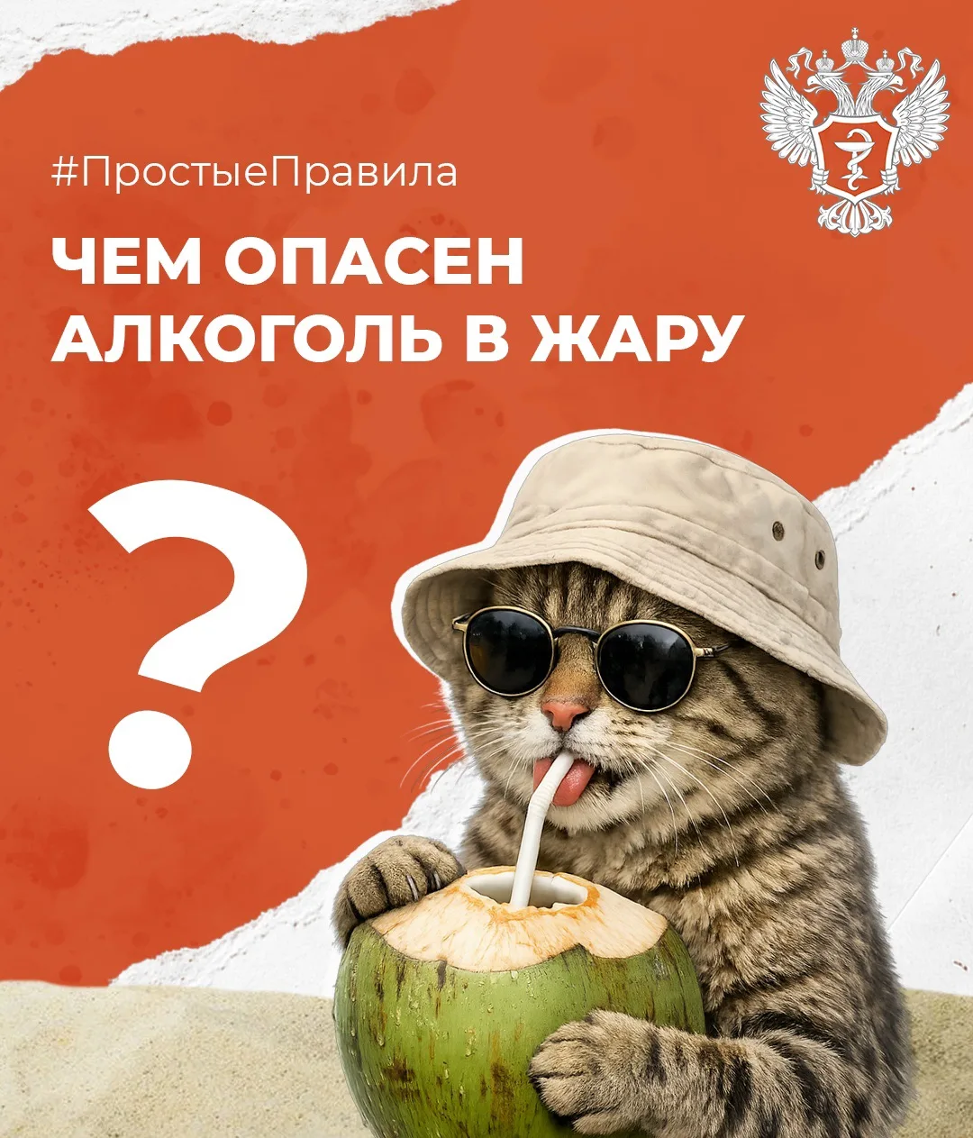 #ПростыеПравила: Чем опасен алкоголь в жару?