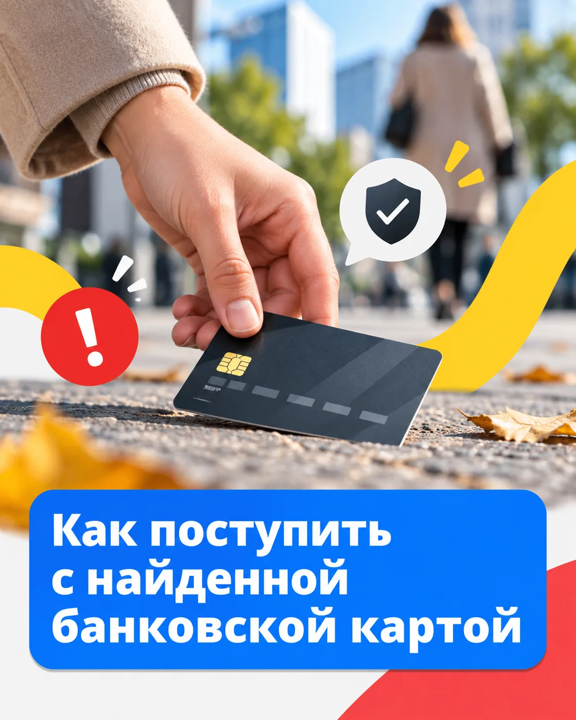 💳 Нашли чужую банковскую карту? Не спешите искать владельца сами