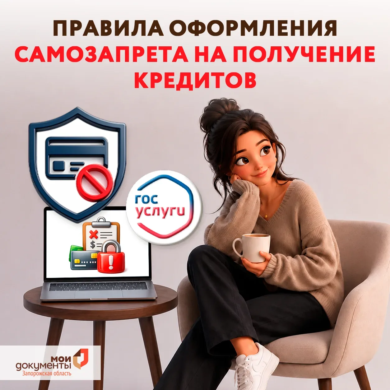 Правила оформления самозапрета на получение кредитов