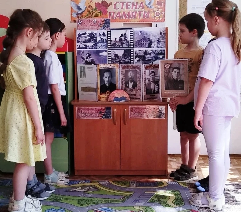 В нашем детском саду прошли тематические мероприятия, приуроченные к 81-й годовщине Поб...