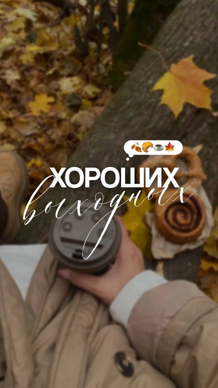 ВЫХОДНЫЕ 🧡💥🍂🍁