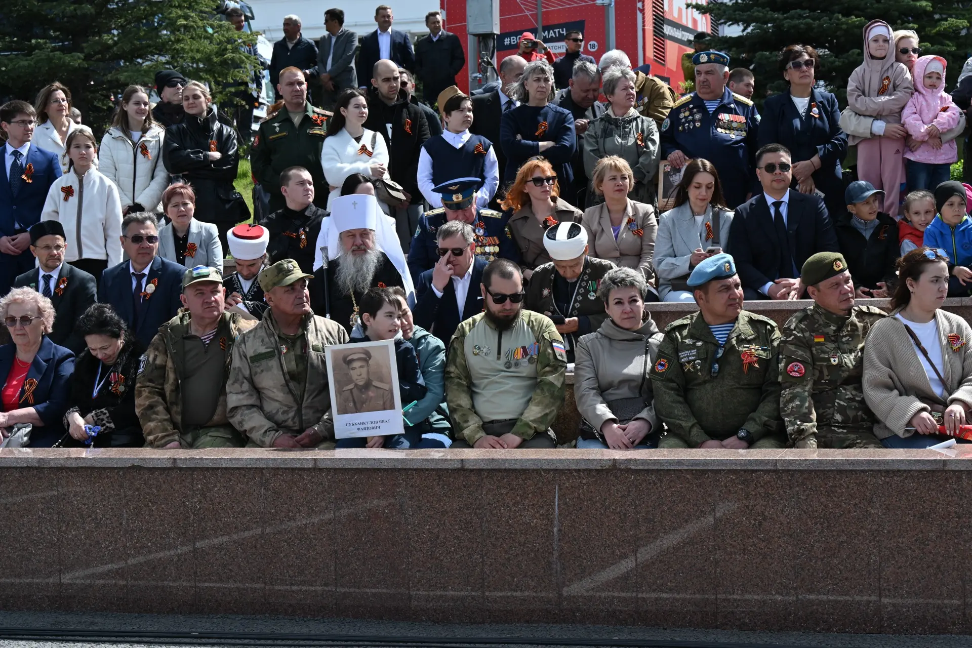 Ежегодное торжественное прохождение военнослужащих в честь Дня Победы в Уфе в последние годы стало е