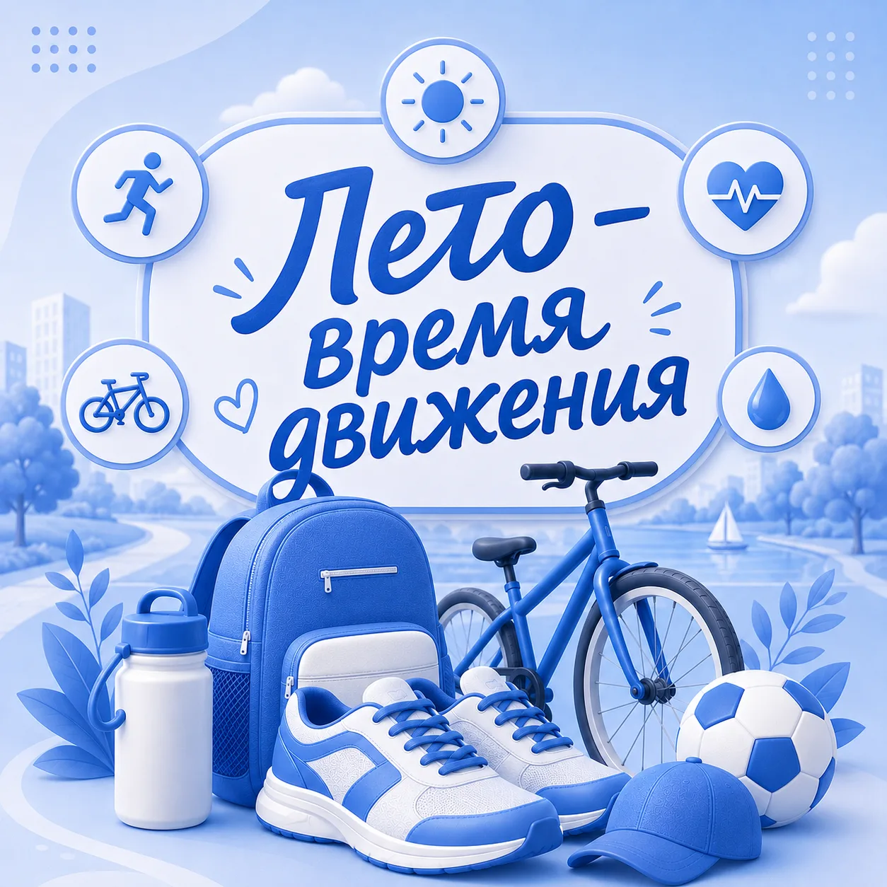 Лето — время движения

Летние каникулы — это прекрасная возможность больше времени проводить на свеж