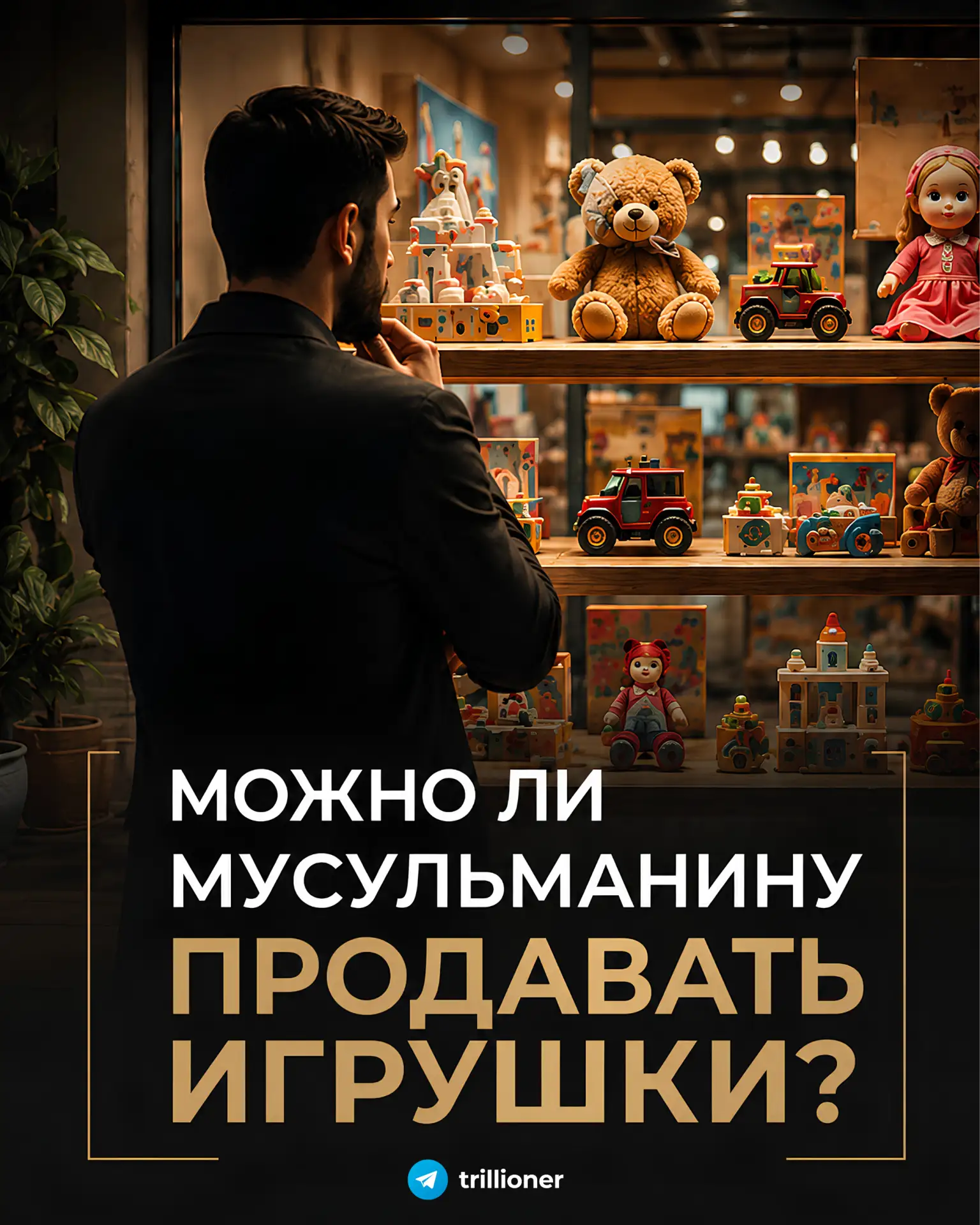 ❓ Вопрос: «Мне предлагают заняться продажей детских игрушек. Как к этому относиться с точки зрения И