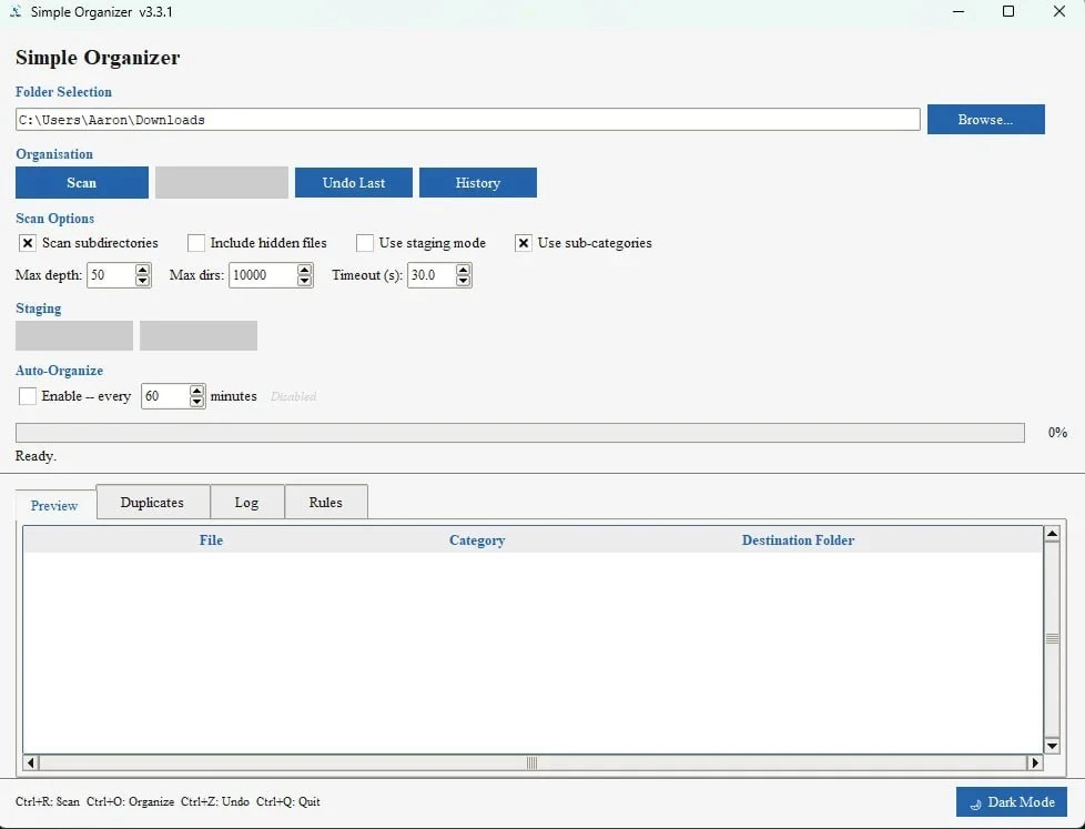 Simple-Organizer