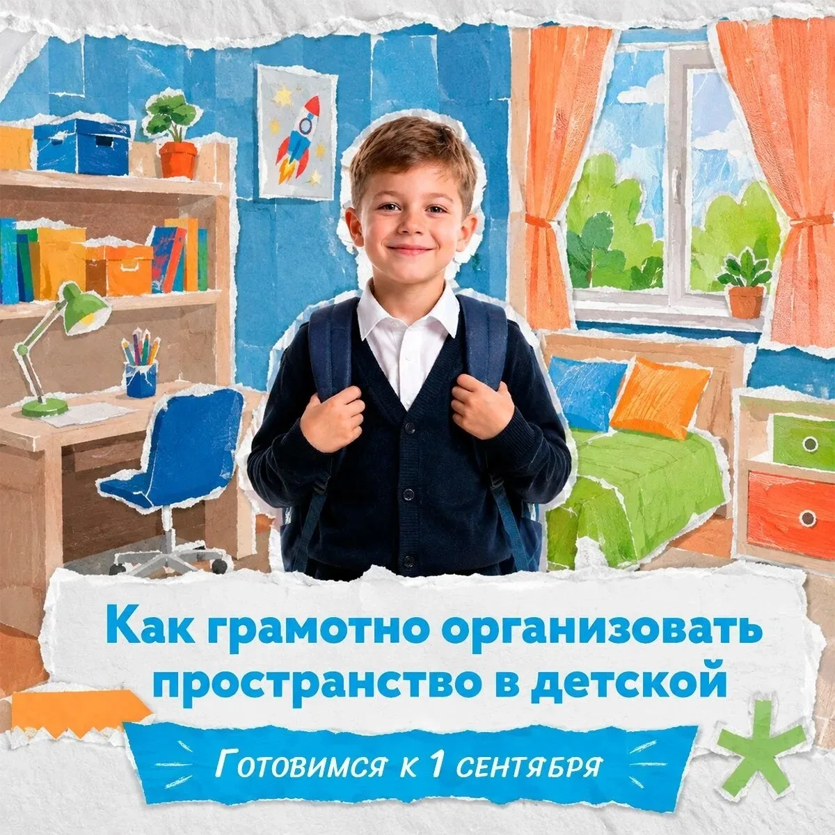 До старта учебного года — всего несколько дней! Пора обустроить комнату школьника так, ...