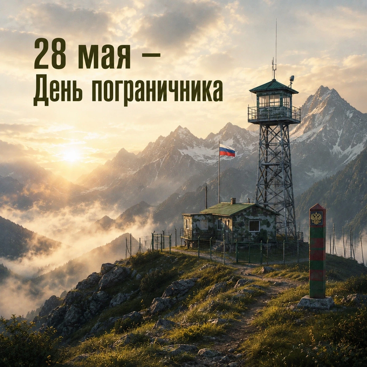 📌28 мая – День пограничника.