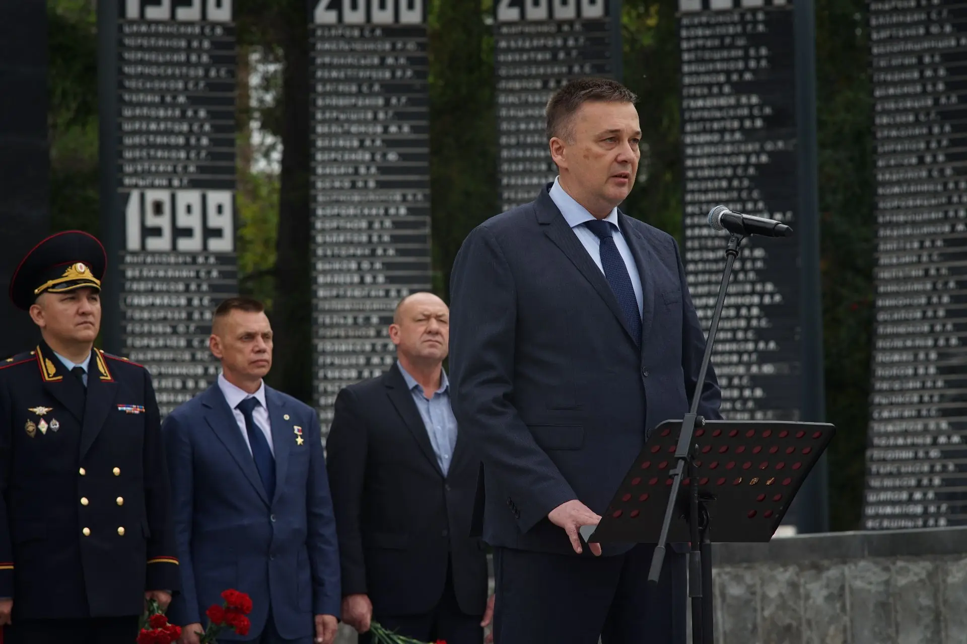 У военно-мемориального комплекса «Чёрный тюльпан» прошла мемориальная патриотическая ак...