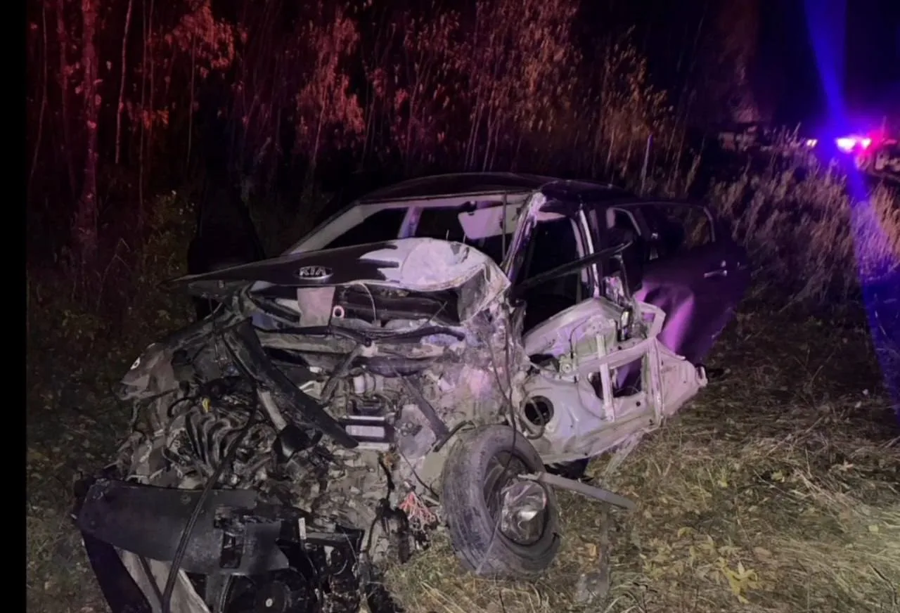 😱Два человека погибли в страшной аварии на тюменской трассе