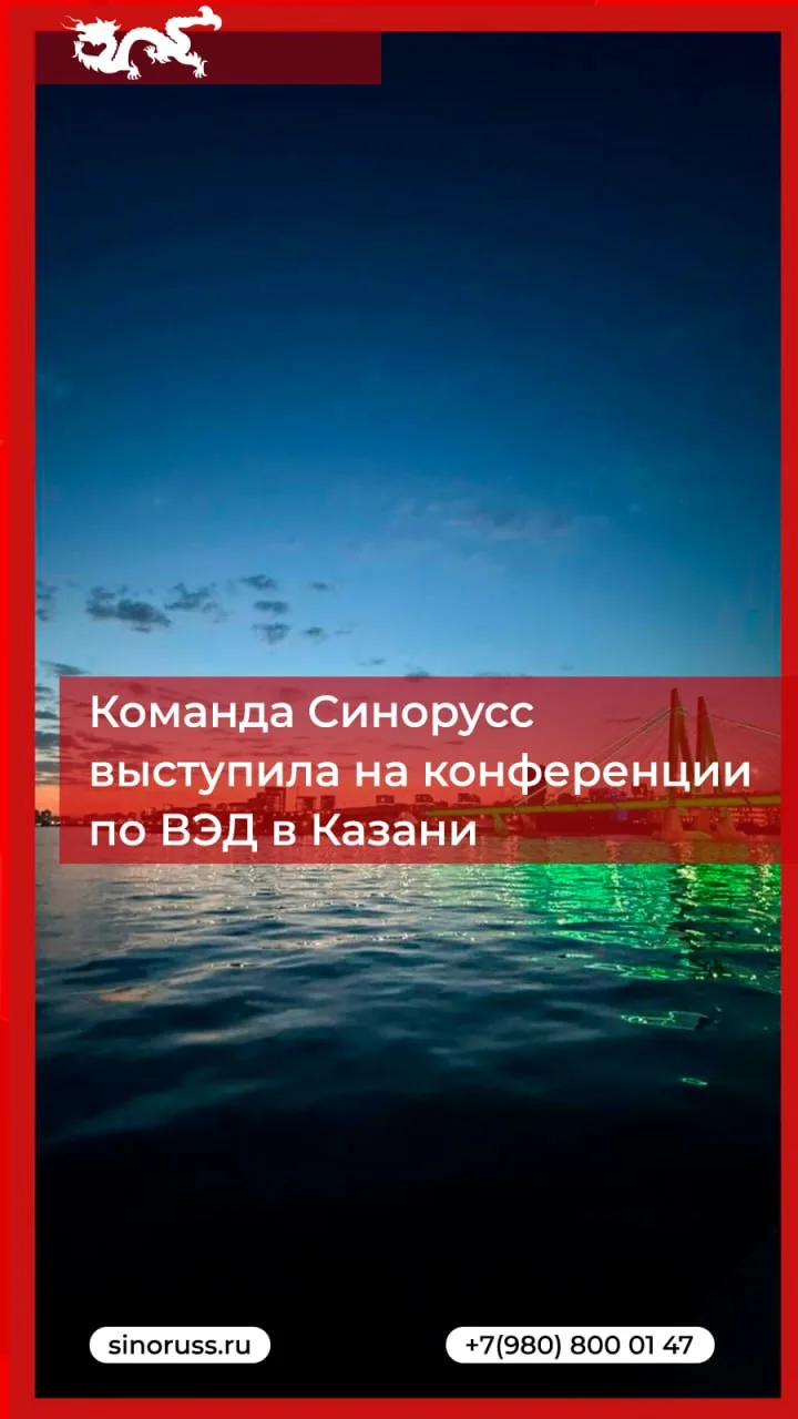 Команда Синорусс в Казани: экспертиза ВЭД на уровне нового времени