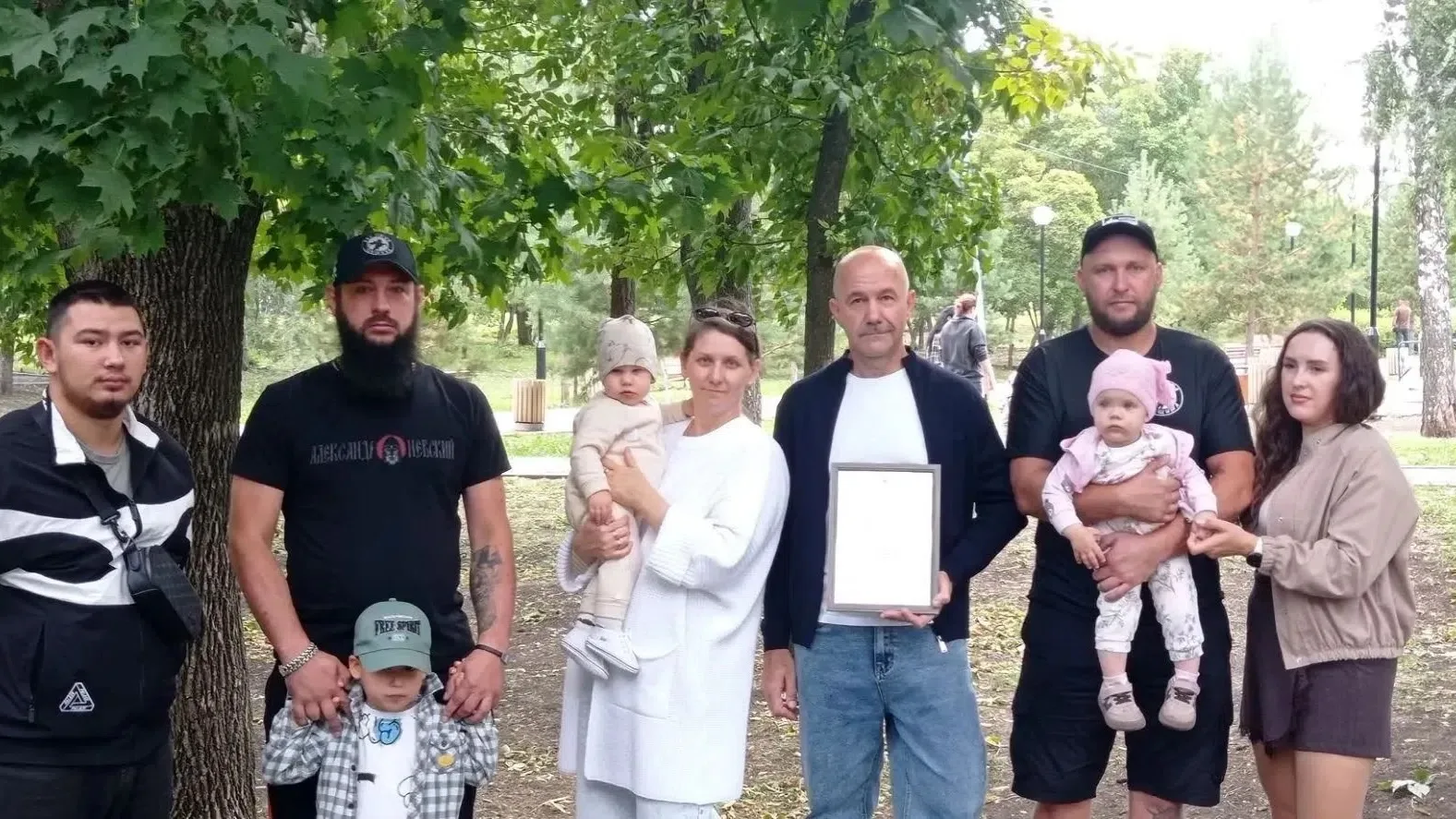 Благодарность братьям из Бугуруслана