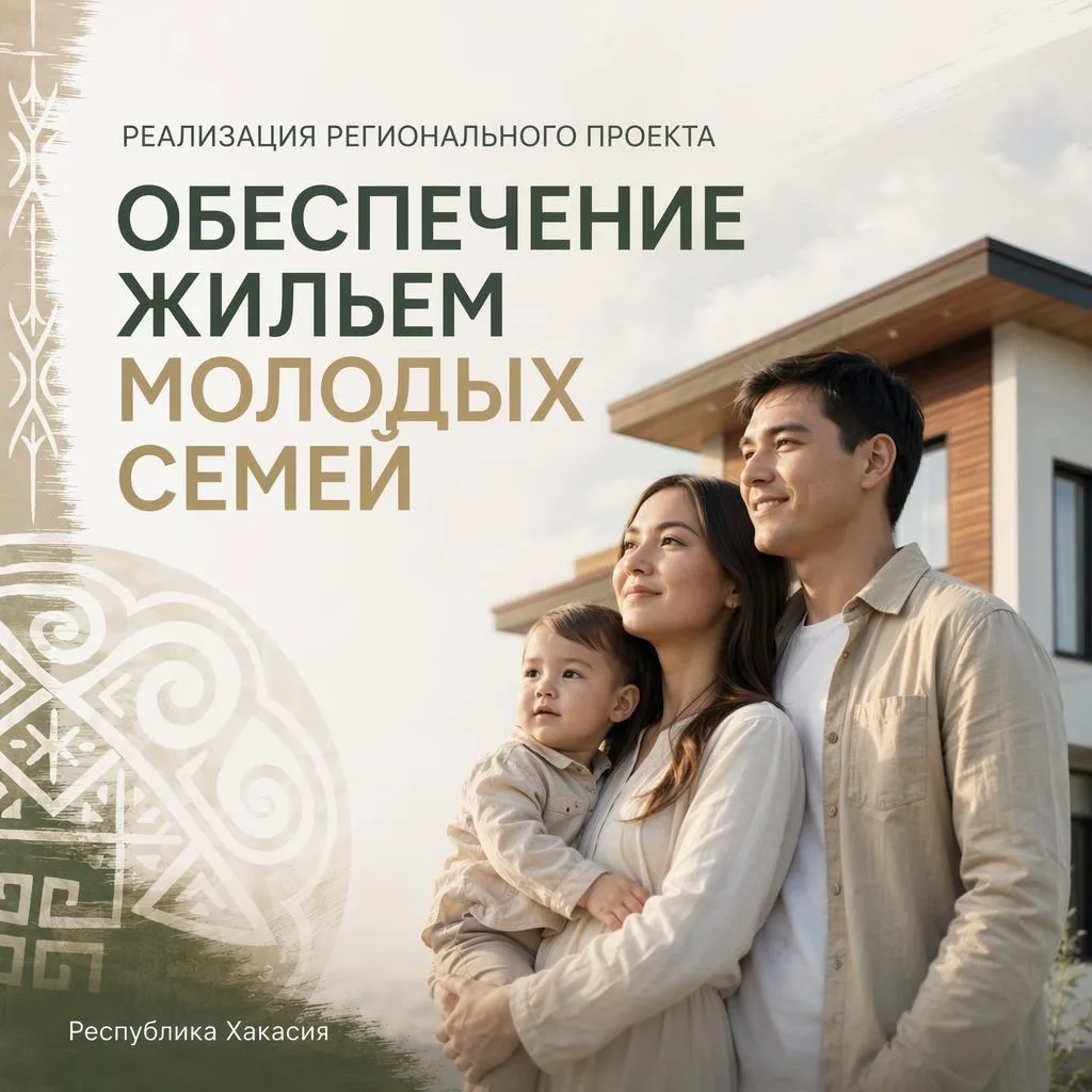 В Хакасии действует программа, которая помогает молодым семьям решить жилищный вопрос. ...