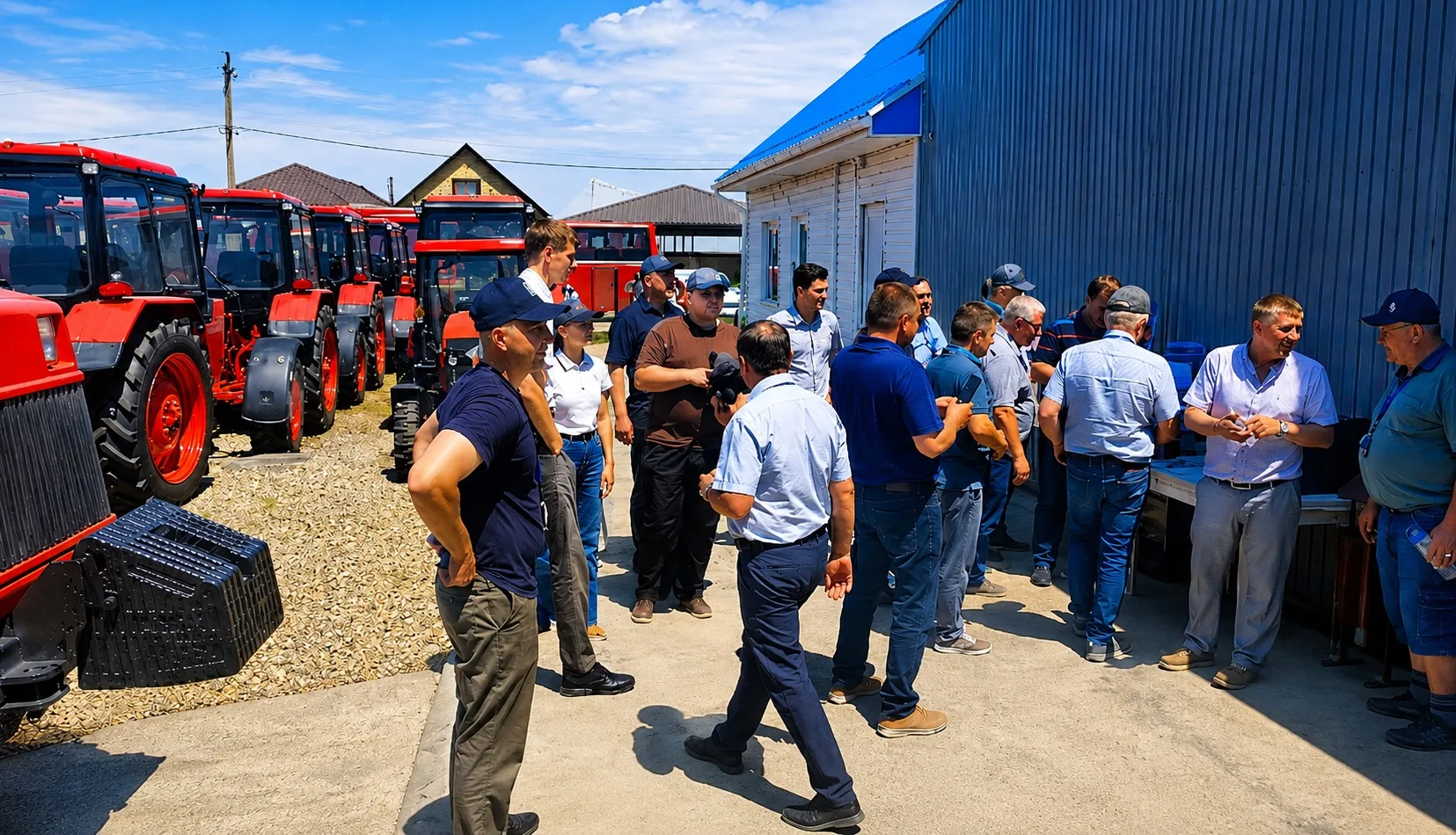 🌿🚜 В Михайловском подразделении прошла встреча с аграриями района в рамках Дня поля

Наша площадка