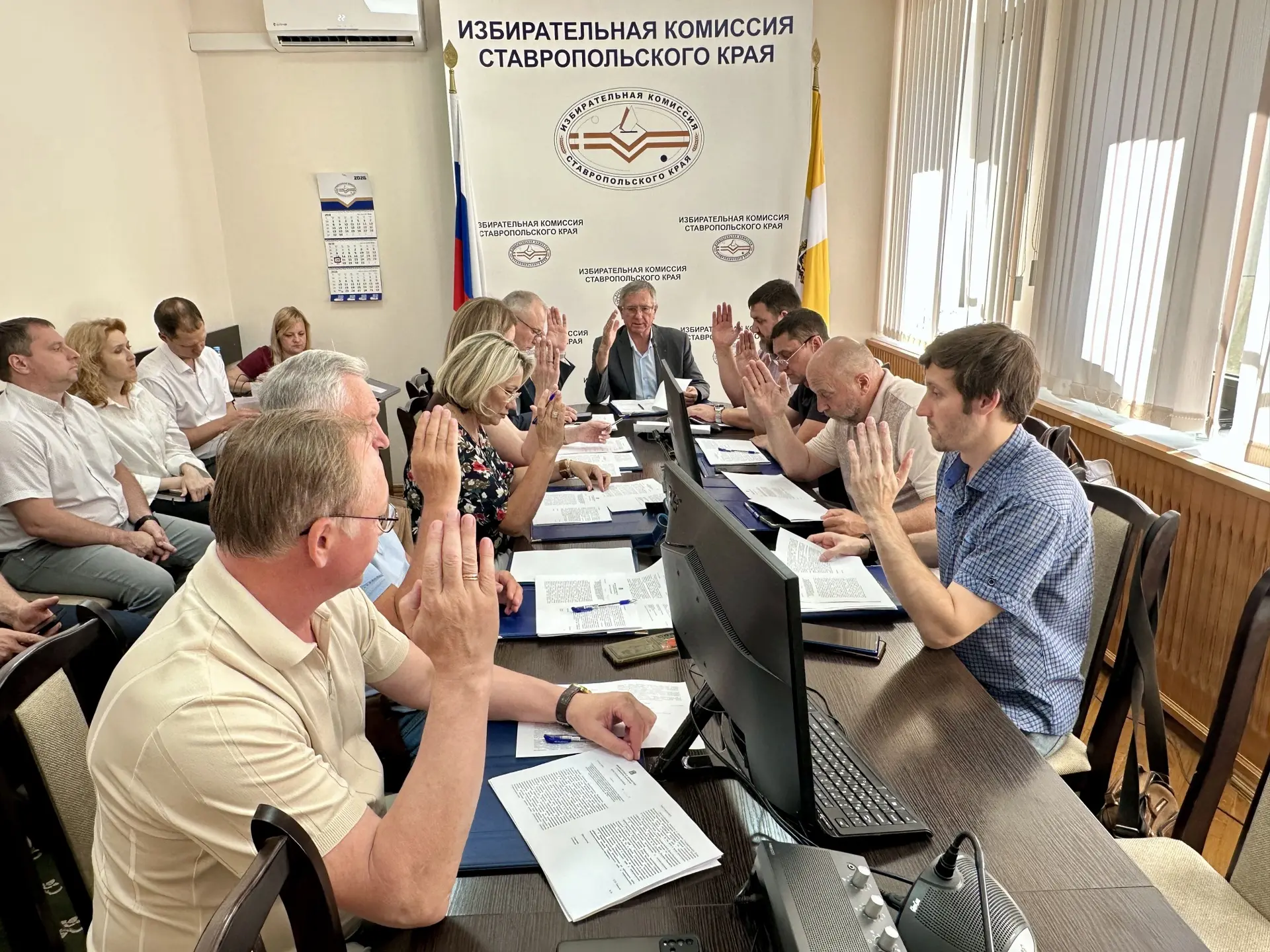 В Ставропольском крае продолжается регистрация кандидатов на выборы двух уровней
 
На прошедшем засе