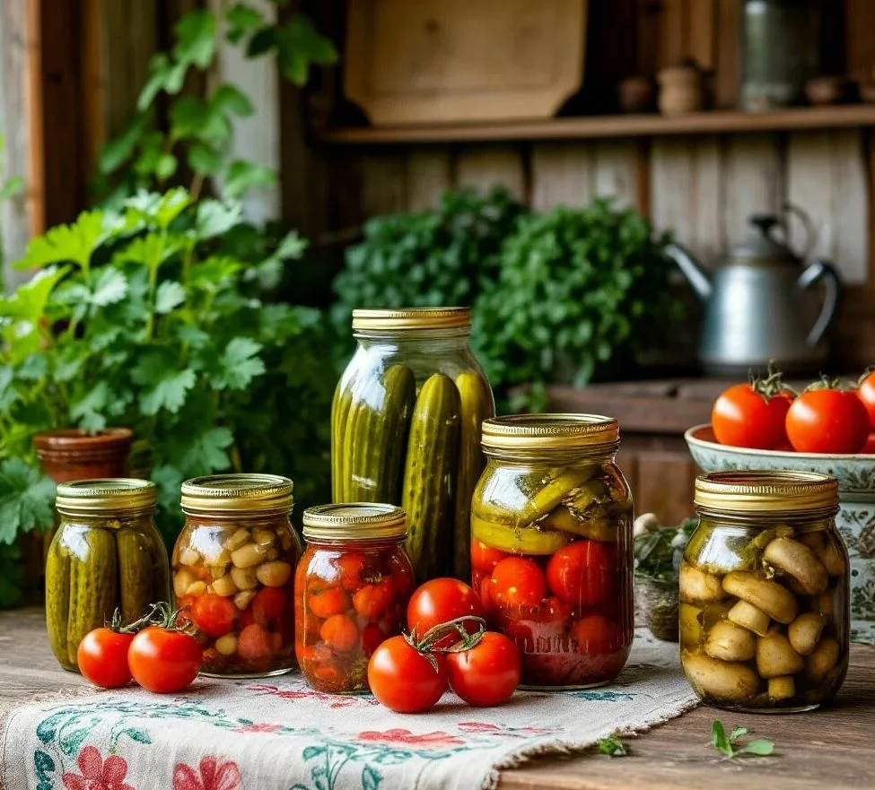 ДАЧНЫЙ УРОЖАЙ: БЕЗОПАСНАЯ КОНСЕРВАЦИИ 🍅🥒🌶