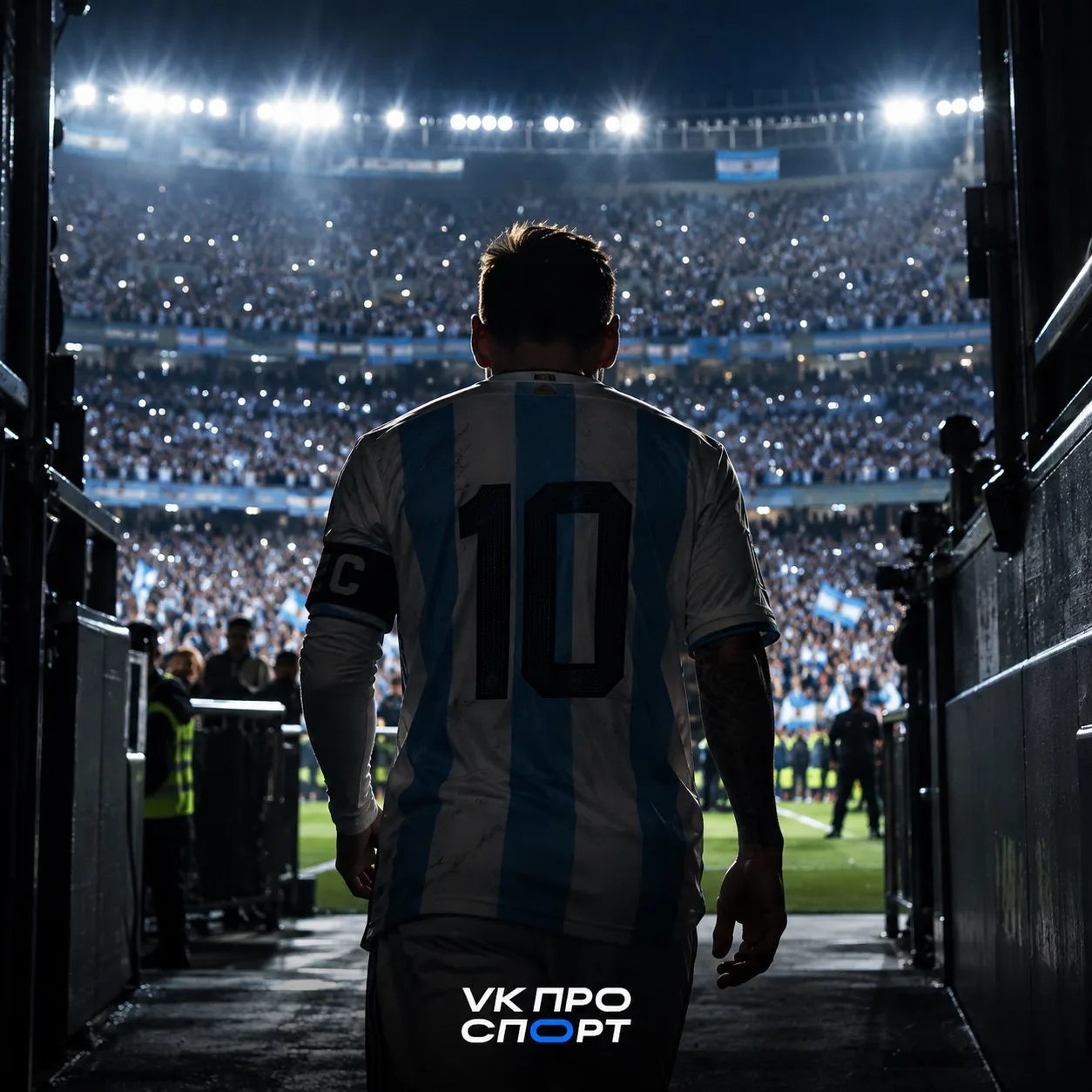Последний танец Месси за Аргентину — при полном стадионе 🇦🇷🥹
