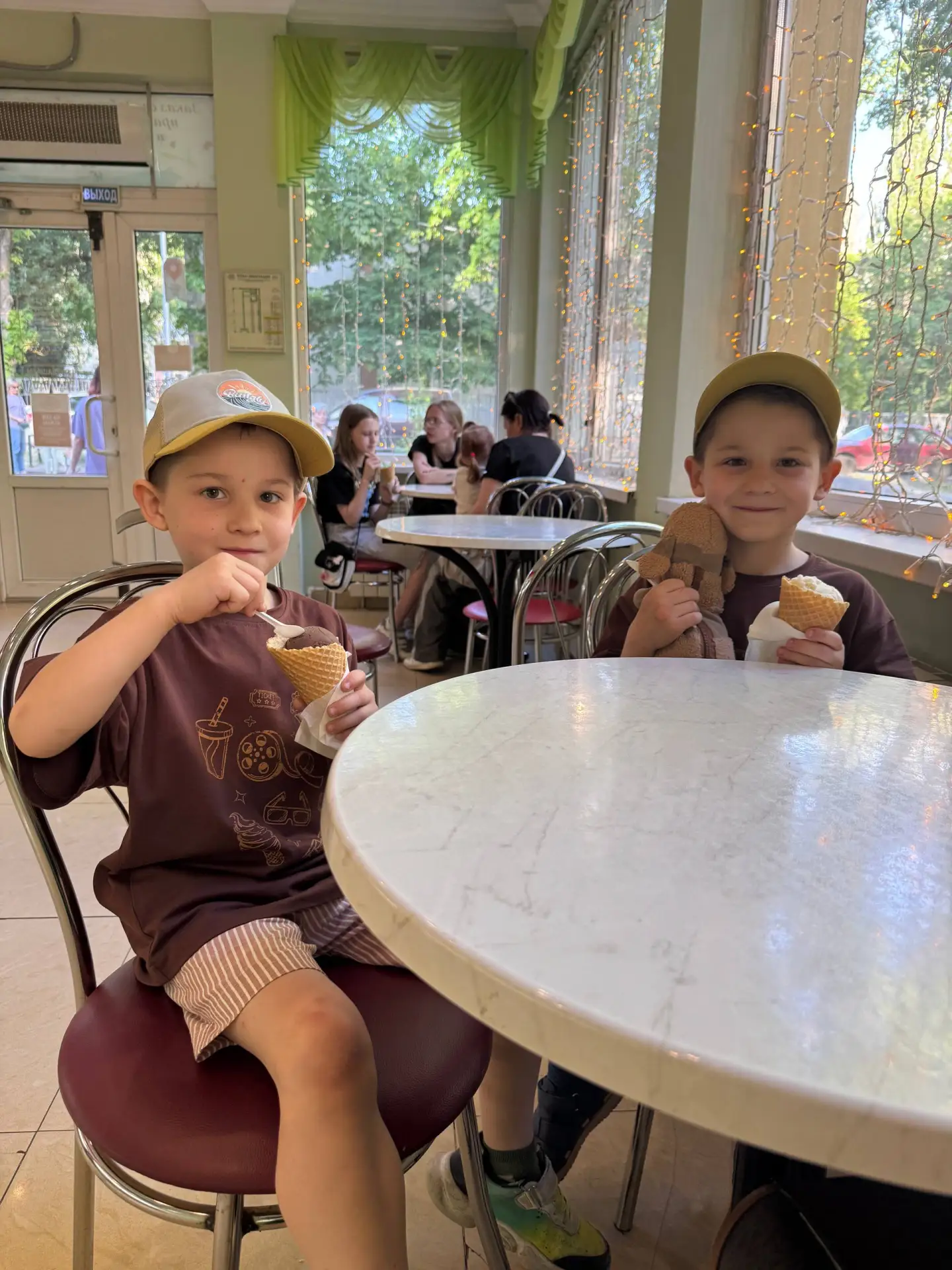 Забрала из садика. 🍨