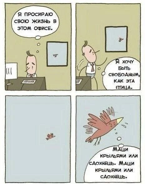 Посвящается всем свободным пташкам - нашим любимым и дорогим.