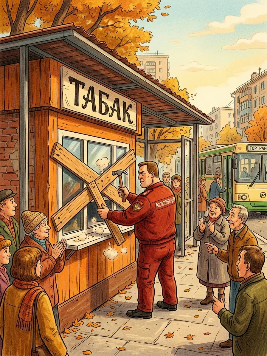 Табак на остановках больше не продают. Что изменилось с 1 сентября