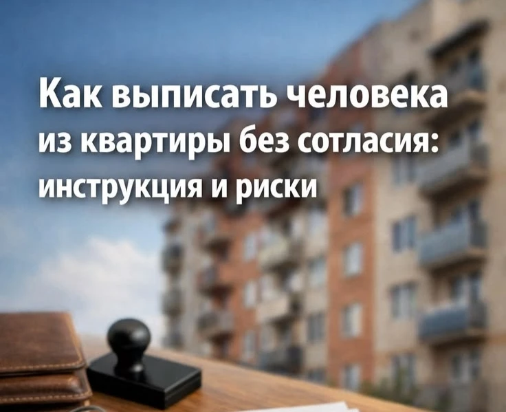 Ситуация знакома многим: бывший муж/жена не выписываются, или родственники не дают спокойно жить?

В