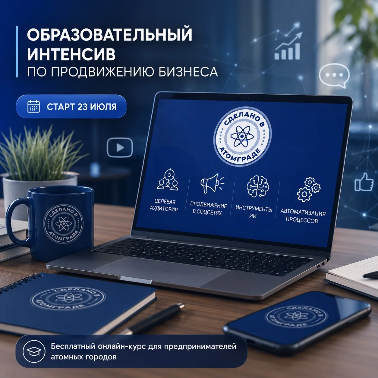 Как навести порядок в соцсетях компании и подружиться с нейросетями? Для участников «Сд...