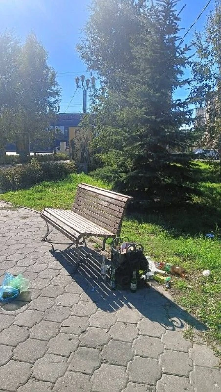 Так выглядит сквер Дружбы.