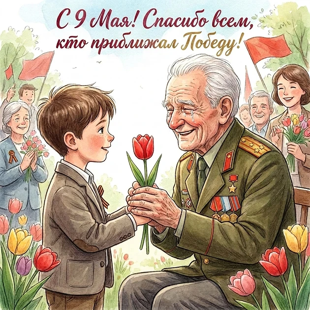 Дорогие друзья! С великим праздником — с Днём Победы! 9 мая — это не просто дата в календаре, это на