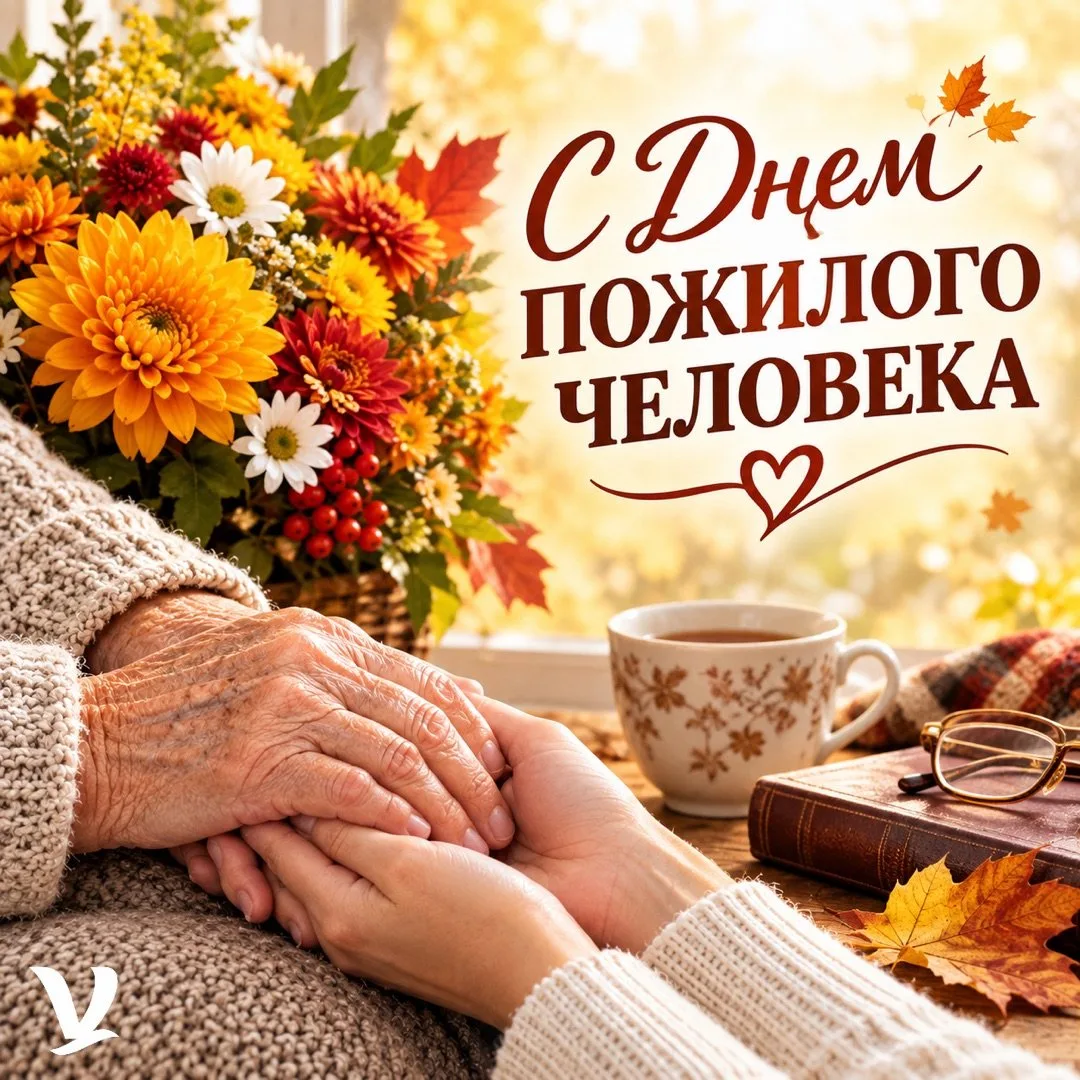 🎉 С Днём пожилого человека! 🎉