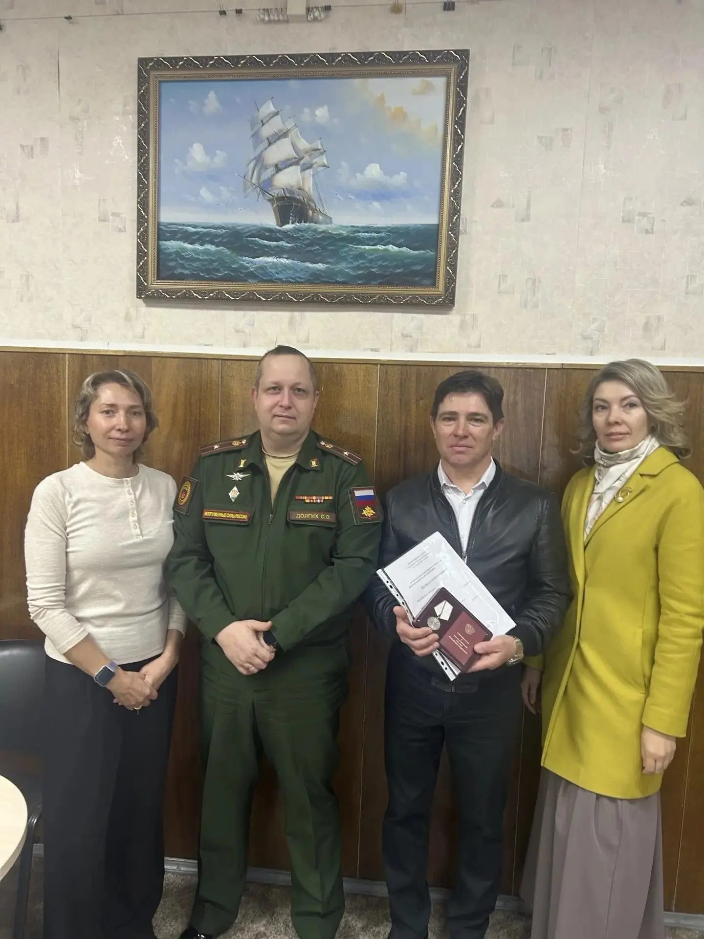 🇷🇺Ветеран СВО из Мончегорска награжден медалью